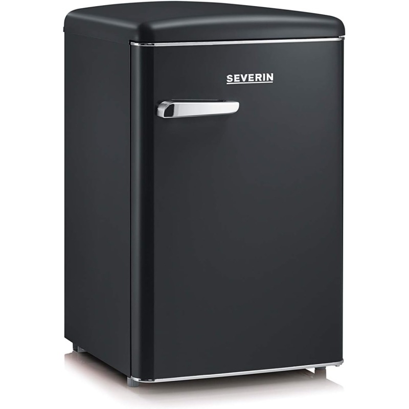 SEVERIN RKS 8832 FRIGORIFERO MONOPORTA LINEA RETRO' 108LT CLASSE D COLORE NERO