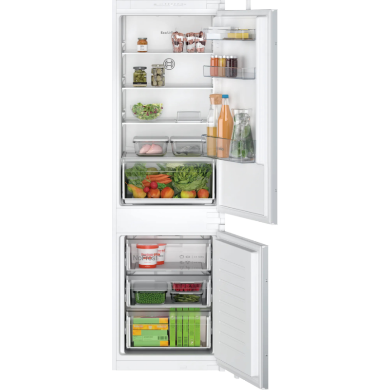 BOSCH KIN865SE0 FRIGORIFERO COMBINATO DA INCASSO NO FROST 260 LT CLASSE E