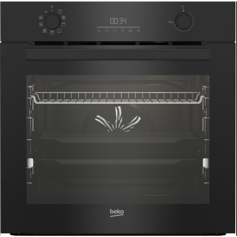 BEKO BBIM17300BPS FORNO DA INCASSO 60CM MULTIFUNZIONE PIROLITICO 72LT CLASSE A+ COLORE NERO - PROMO