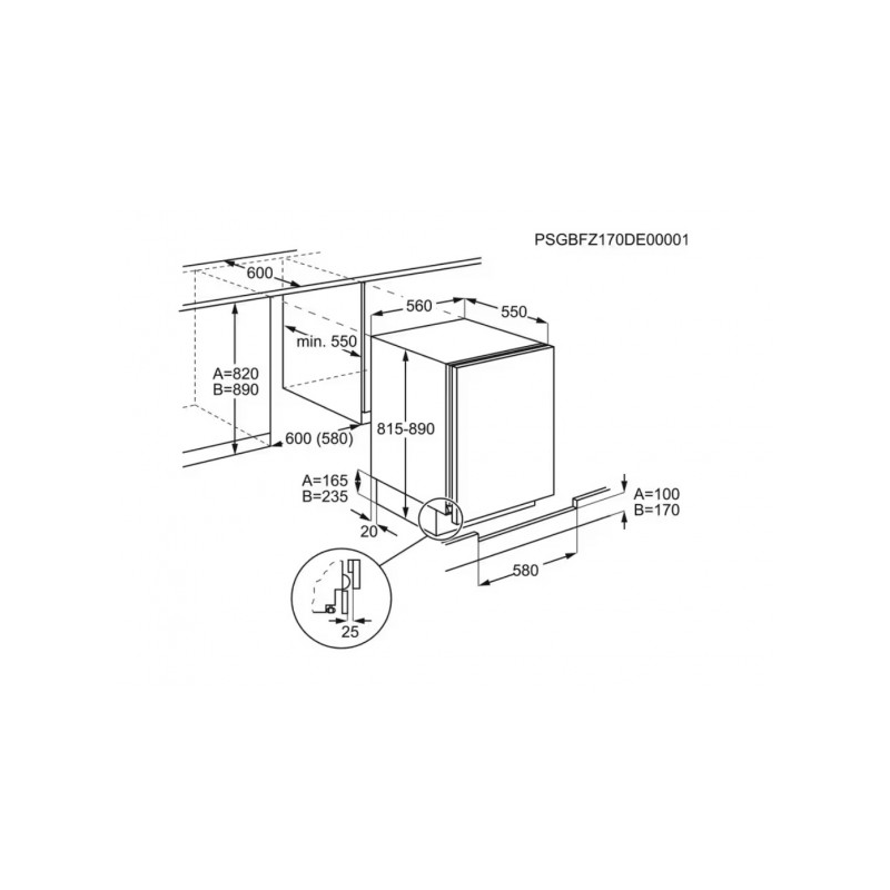 ELECTROLUX KXB2AE82S FRIGORIFERO MONOPORTA DA...