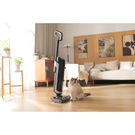 EZVIZ RH1 SCOPA ELETTRICA ASPIRA E LAVA RICARICABILE CON SERBATOIO SEPARATO COLORE NERO