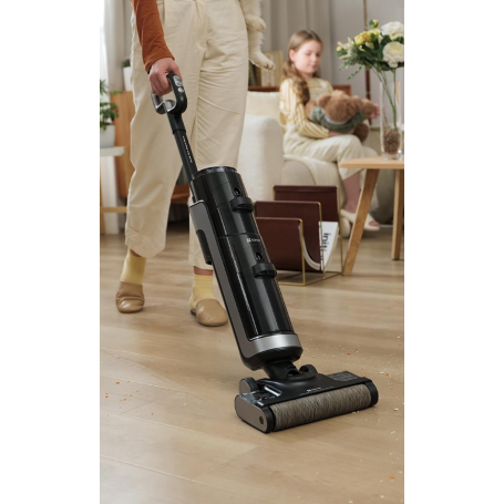 EZVIZ RH1 SCOPA ELETTRICA ASPIRA E LAVA RICARICABILE CON SERBATOIO SEPARATO COLORE NERO