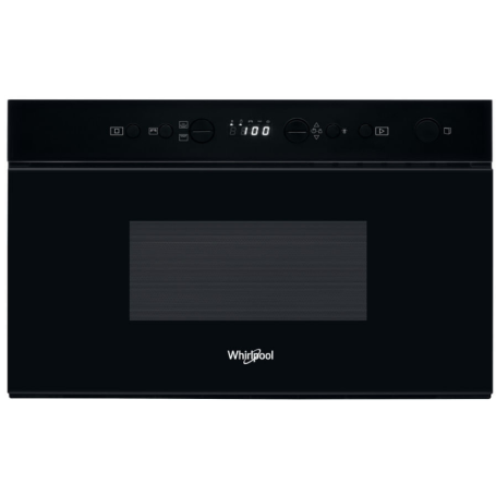 WHIRLPOOL W67 MN840 NB FORNO A MICROONDE DA INCASSO 22LT GRILL NERO - W67MN840NB