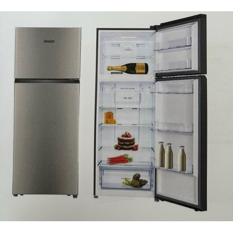 NIKKEI TNDPN470X FRIGORIFERO DOPPIA PORTA 465LT TOTAL NO FROST CLASSE F SILVER
