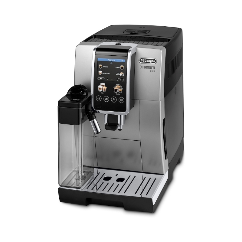 DE LONGHI DINAMICA PLUS ECAM380.85.SB MACCHINA DA CAFFÈ AUTOMATICA PER CAFFE' IN CHICCHI SERBATOIO 1,8 LT ARGENTO - ECAM38085SB