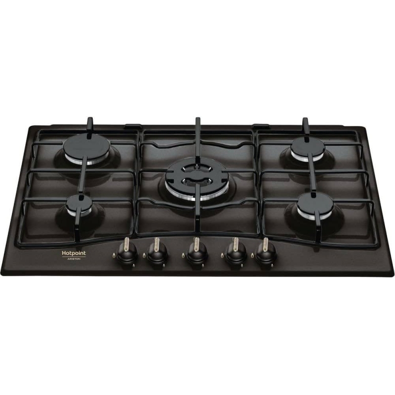 HOTPOINT PCN 750 T ANR/HA PIANO COTTURA 75CM 5 FUOCHI A GAS COLORE ANTRACITE - PCN750TANRHA