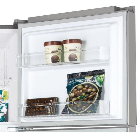 CANDY CDG5T717ES FRIGORIFERO DOPPIA PORTA 70CM 410LT NO FROST CLASSE E COLORE SILVER