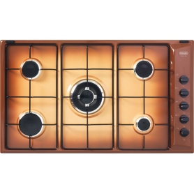 DE LONGHI YTF59DD PIANO COTTURA 90CM 5 FUOCHI GAS TERRA...