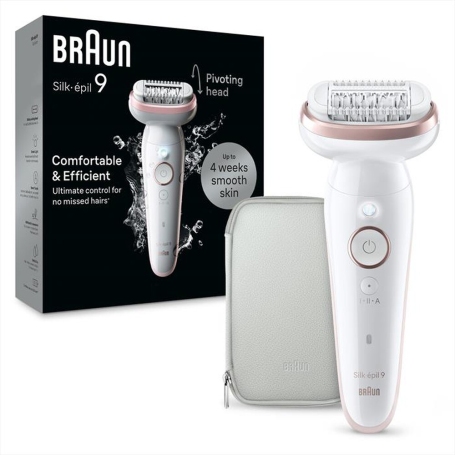 BRAUN SILK-ÉPIL 9 9-000 TOTAL BODY WET&DRY CON LUCE - S-EPIL9000