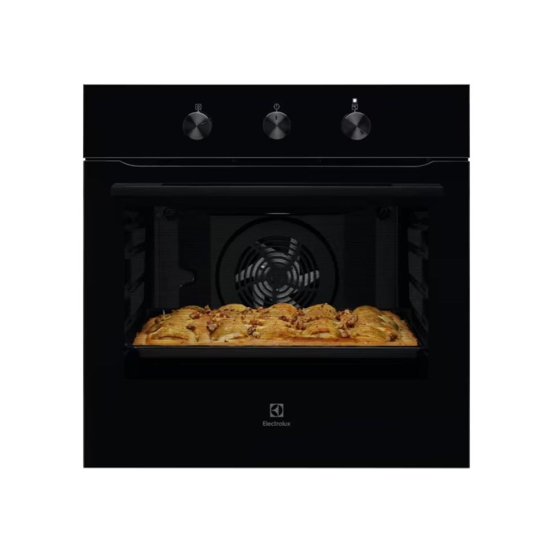 ELECTROLUX KOHHH04K FORNO DA INCASSO VENTILATO MULTIFUNZIONE 68 LT CLASSE A+  NERO