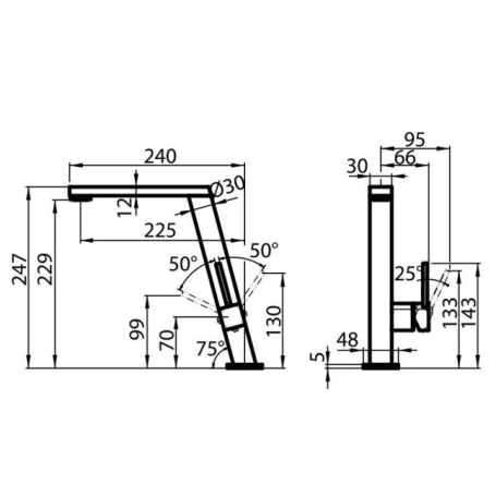 FOSTER 8493 000 MASTER MISCELATORE MONOCOMANDO CANNA GIREVOLE CROMATO