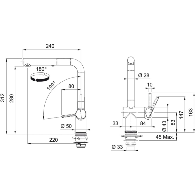 FRANKE 115.0653.387 MISCELATORE MONOCOMANDO CON...