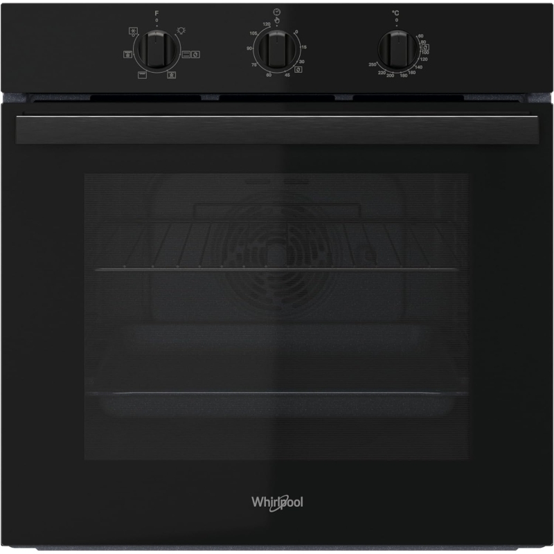 WHIRLPOOL OMR35HR0B FORNO DA INCASSO ELETTRICO VENTILATO 71LT CLASSE A AUTOPULENTE NERO
