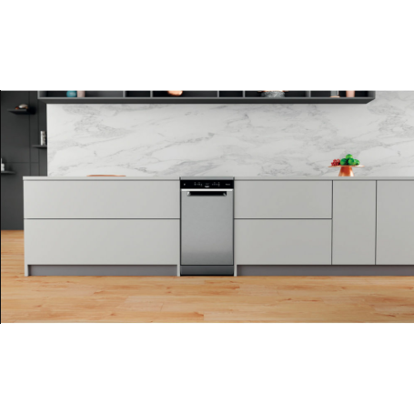 WHIRLPOOL WSFO 3T223 PC X LAVASTOVIGLIE SLIM 45CM LIBERA INSTALLAZIONE 10 COPERTI CLASSE E INOX - WSFO3T223PCX