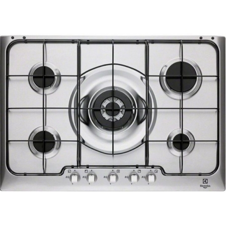 ELECTROLUX PX750UV PIANO COTTURA DA INCASSO 75CM 5 FUOCHI A GAS INOX - PROMO