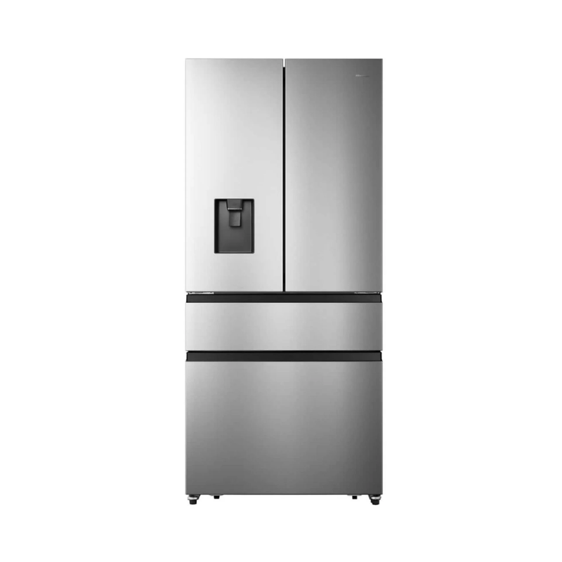 HISENSE RF540N4WIE FRIGORIFERO 4 PORTE 480LT NO FROST CON DISPENSER CLASSE E INOX - PROMO
