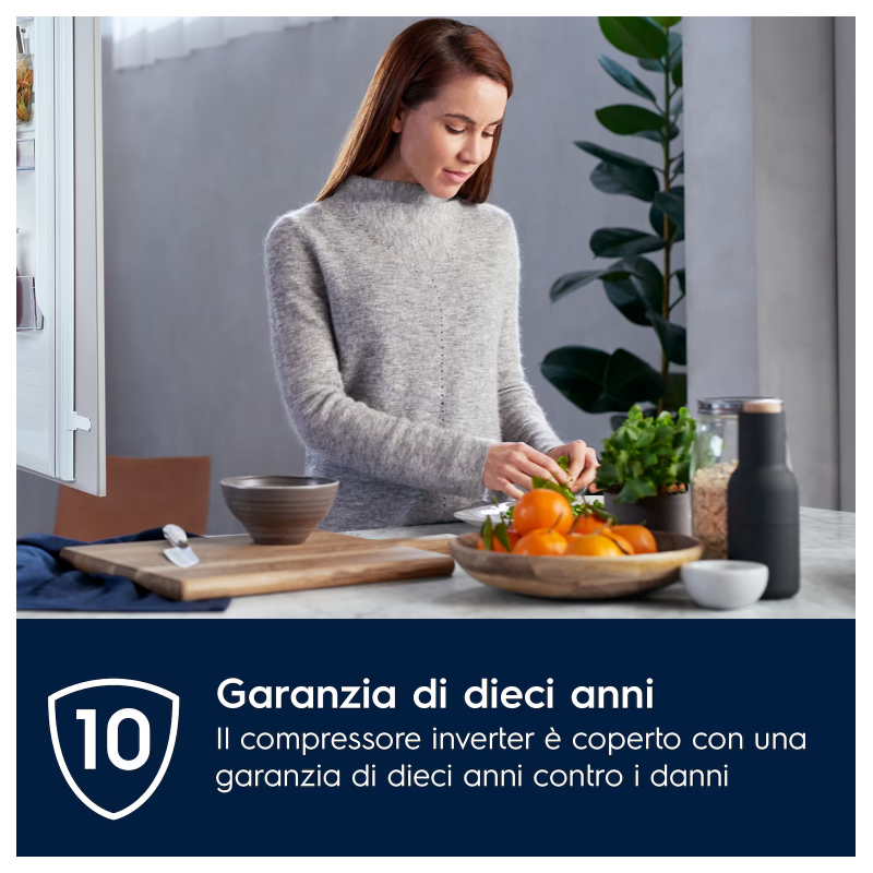 ELECTROLUX KNS5LE18T FRIGORIFERO COMBINATO DA...