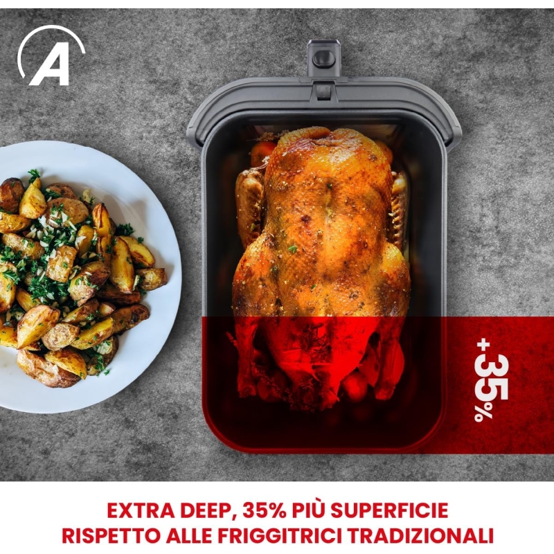 ARDES ARFRYA08LV FRIGGITRICE AD ARIA FRIGGISANA...