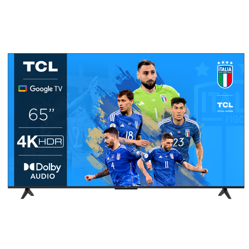 TCL 65P635 TV LED 65'' 4K HDR SMART TV DVB T2/S2 FULL INTERNET TV 3 HDMI COLORE NERO - PROMO