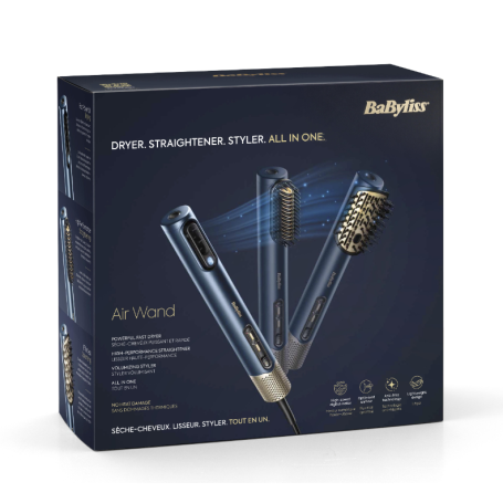 BABYLISS AS6550E AIR WAND ASCIUGACAPELLI 3 IN 1