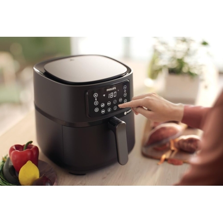 PHILIPS HD9285/93 FRIGGITRICE AD ARIA AIRFRYER XXL 7LT 2000W WIFI NERA