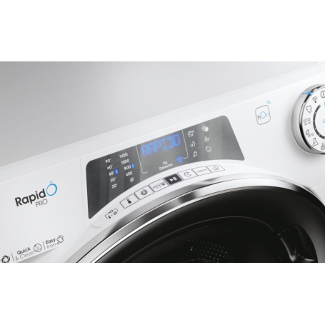 CANDY RAPIDO' PRO RP 4116BWMBC/1-S LAVATRICE 11KG 1400 GIRI 16 PROGRAMMI WIFI VAPORE CLASSE A - RP4116BWMBCB