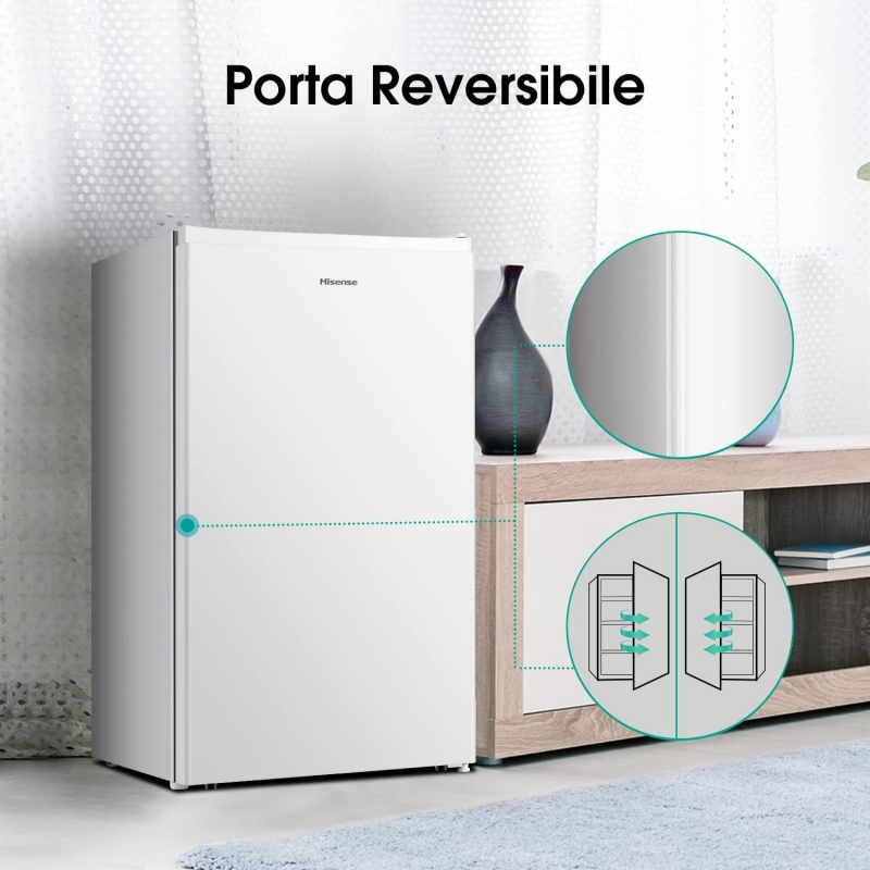 HISENSE RR121D4AWE FRIGORIFERO MONOPORTA...