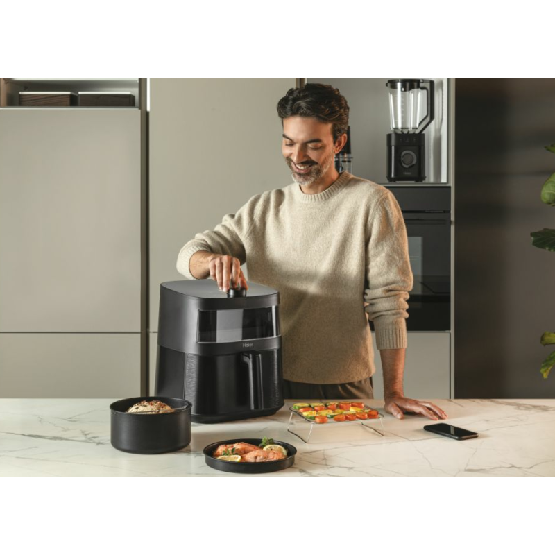 HAIER HAF5TWA FRIGGITRICE AD ARIA 7LT NERA