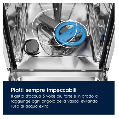 ELECTROLUX EES68605L LAVASTOVIGLIE DA INCASSO A SCOMPARSA TOTALE 14 COPERTI CLASSE A