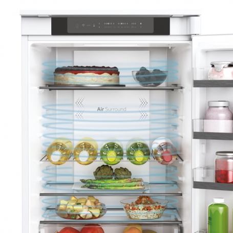 HAIER HBW5518D SERIE 6 FRIGORIFERO COMBINATO DA INCASSO 248 LT TOTAL NO FROST WIFI MOTORE INVERTER CLASSE D