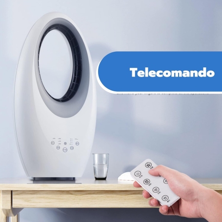 ARDES AR5BL1B MUNA BLADELESS VENTILATORE 3 VELOCITA' CON TELECOMANDO