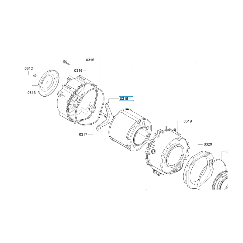 VASCA COMPLETA ORIGINALE COMPATIBILE CON LAVATRICE BOSCH - 00775974