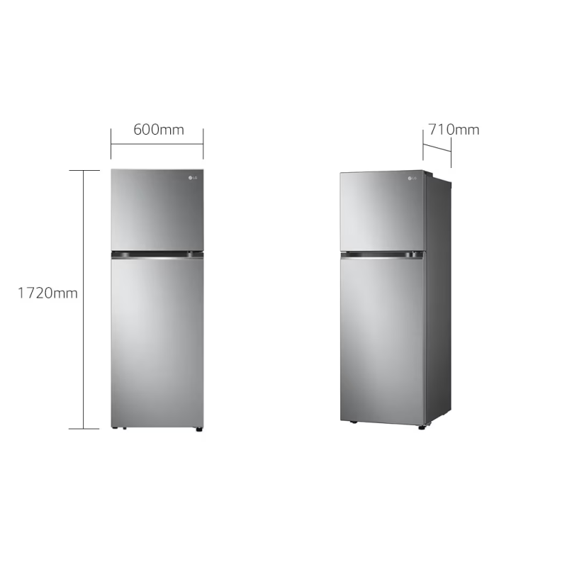 LG GTBV38PZGKD FRIGORIFERO DOPPIA PORTA 335LT...