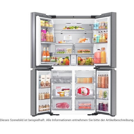 SAMSUNG RF65DG9H0ESR FRIGORIFERO 4 PORTE 636LT TOTAL NO FROST CLASSE E COLORE INOX