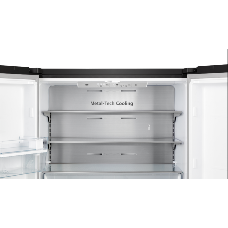 HISENSE RQ758N4SWFE FRIGORIFERO 4 PORTE 606LT TOTAL NO FROST MULTI FLOW CLASSE E NERO - PROMO