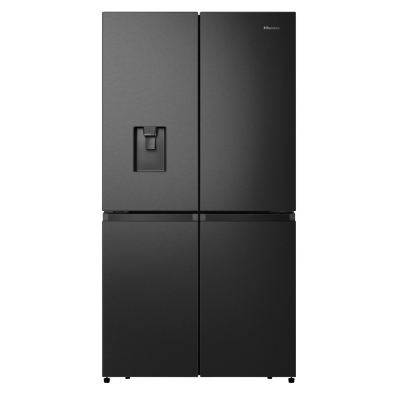 HISENSE RQ758N4SWFE FRIGORIFERO 4 PORTE 606LT TOTAL NO FROST MULTI FLOW CLASSE E NERO - PROMO