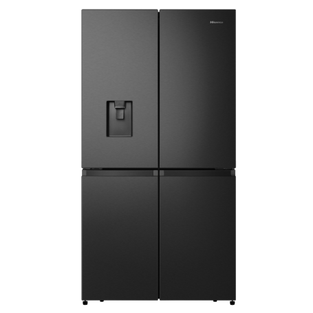 HISENSE RQ758N4SWFE FRIGORIFERO 4 PORTE 606LT TOTAL NO FROST MULTI FLOW CLASSE E NERO - PROMO