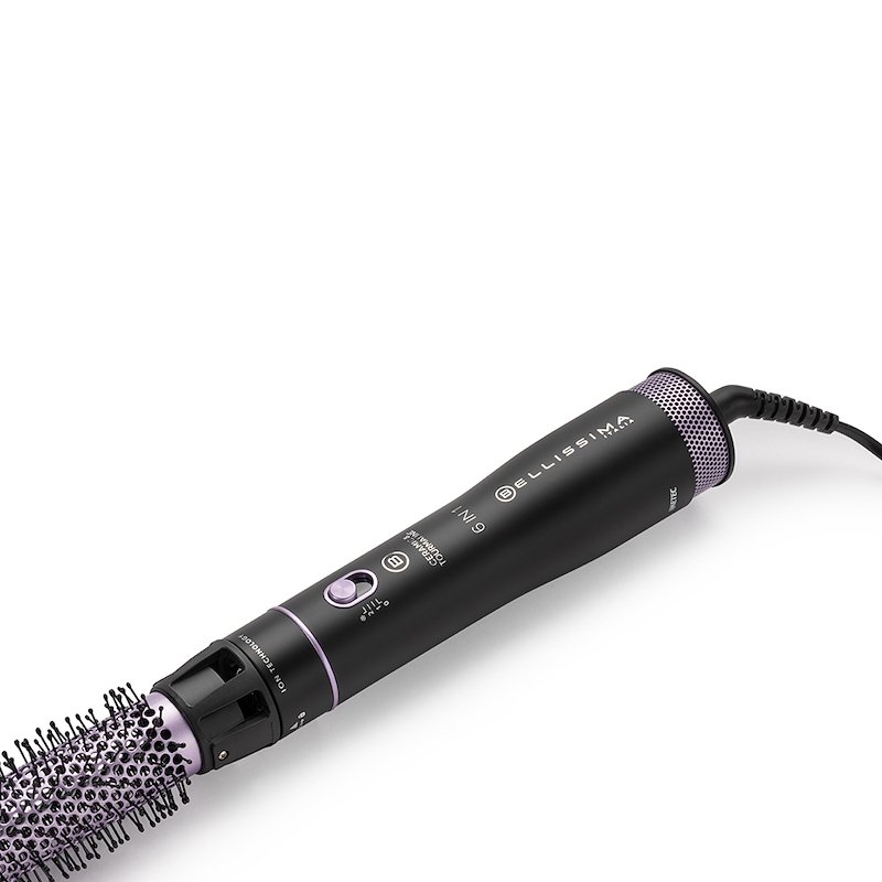 IMETEC 11934 SPAZZOLA ARRICCIA CAPELLI CERAMIC...