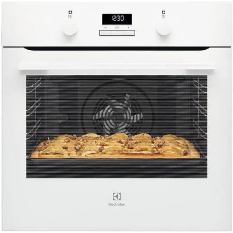 ELECTROLUX KOIGH04W FORNO DA INCASSO ELETTRICO VENTILATO 72LT AQUA CLEANING CLASSE A+ COLORE BIANCO