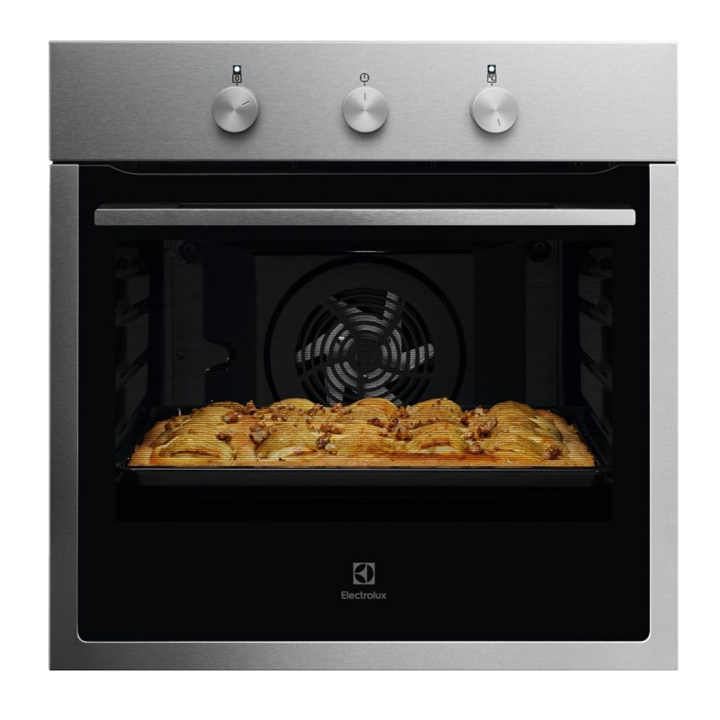 ELECTROLUX KOHHH005X FORNO DA INCASSO ELETTRICO VENTILATO MULTIFUNZIONE 68LT INOX CLASSE A+