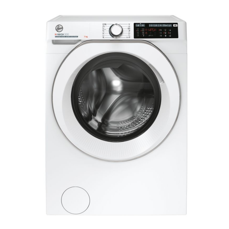 HOOVER HW4 37AMC/1-S LAVATRICE SLIM 7KG 1300 GIRI WIFI BLUETOOTH VAPORE CLASSE A - HW437AMC/1-S
