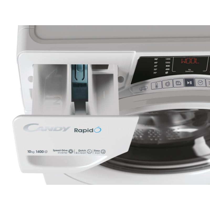CANDY RO 14104DWMT/1-S LAVATRICE 10KG 1400 GIRI...