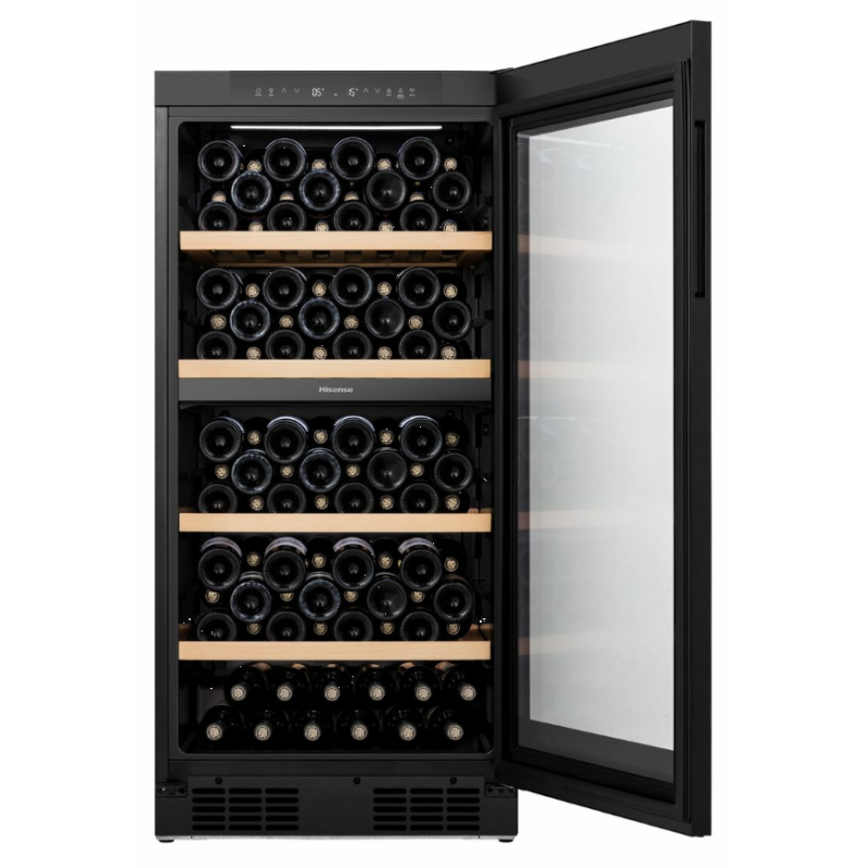 HISENSE RW3N230GELF CANTINETTA VINI 108 BOTTIGLIE TOTAL NO FROST CLASSE F NERO