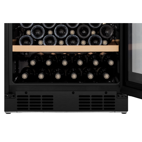 HISENSE RW3N230GELF CANTINETTA VINI 108 BOTTIGLIE TOTAL NO FROST 2 ZONE DI TEMPERATURA CLASSE F NERO