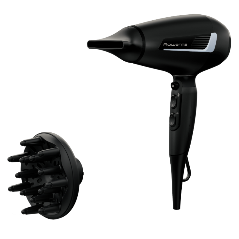 ROWENTA PRO EXPERT CV8820 ASCIUGACAPELLI 2100 W COLORE NERO - PROMO