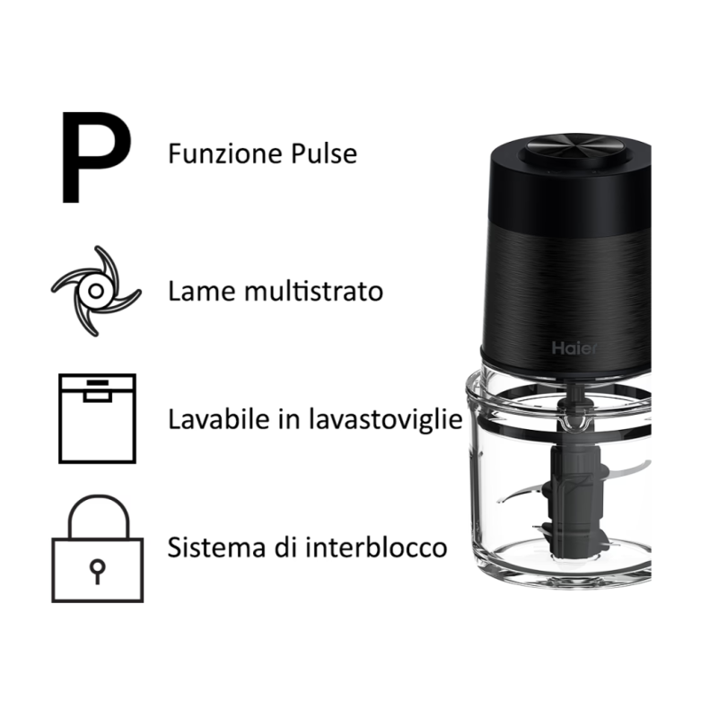 HAIER HCH5B1 011 TRITATUTTO 2 VELOCITA'...