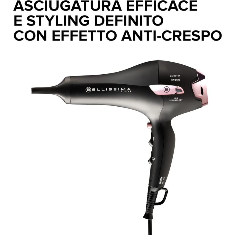 IMETEC P7 3200 ASCIUGACAPELLI 2100W 2 VELOCITA'...