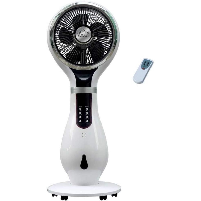DCG VE1850TT VENTILATORE A PIANTANA CON NEBULIZZAZIONE 60W 3 VELOCITA'