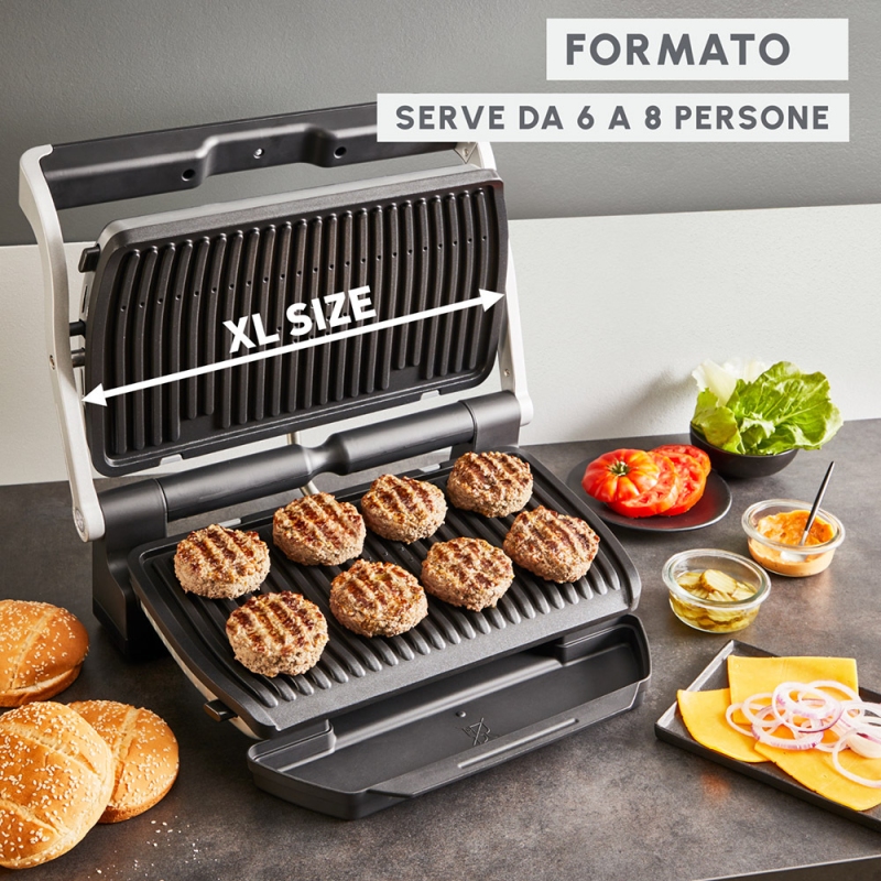 MOULINEX GI7278 BISTECCHIERA OPTIGRILL+ XL 9...