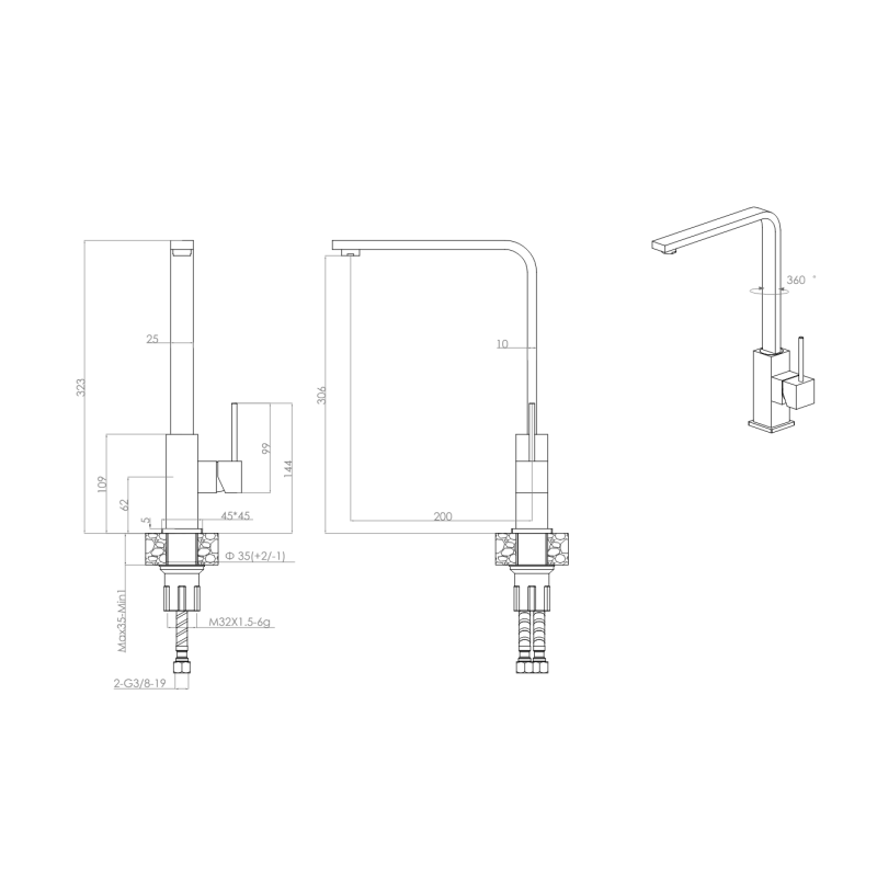 ELLECI MGKX0140 X01 MISCELATORE MONOCOMANDO...